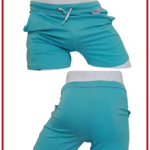 Short Lycra para llevarlo al gym o a la playa, de materiales polyester con spandex