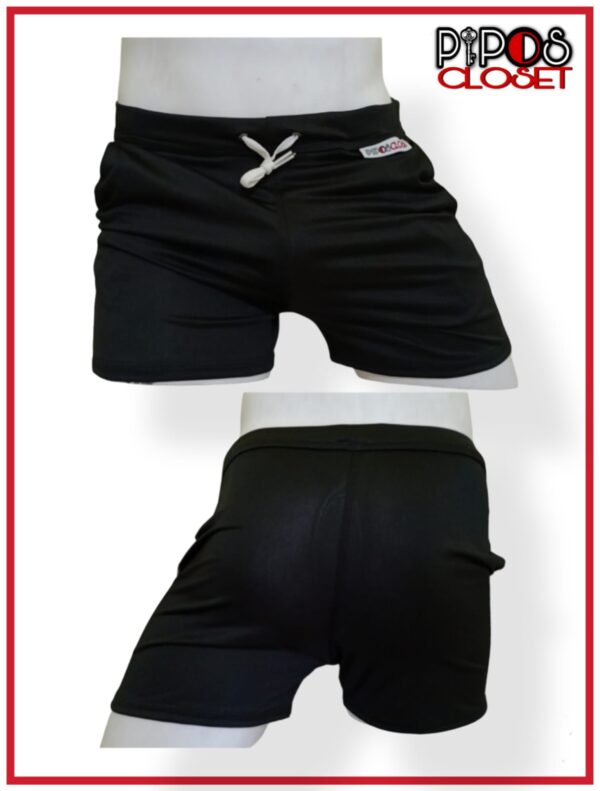 Short Lycra Deportivo Negro